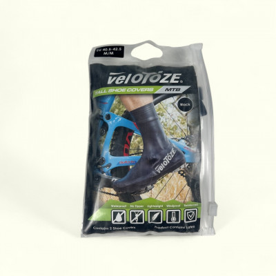 VELOTOZE tall shoes cover mtb - black
