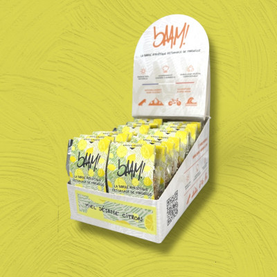 BAAM! - barre énergétique sésame citron ( 20 barres x 35g)