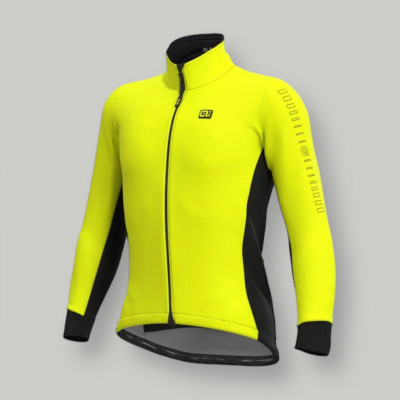 Veste thermique de vélo homme ALÉ SOLID FONDO Fluo à prix cassé !
