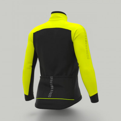 Veste thermique de vélo homme ALÉ SOLID FONDO Fluo à prix cassé !
