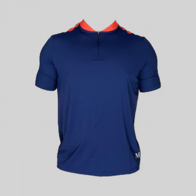 Maillot de Running Homme en tissus recyclés MOOV360 Bleu à prix cassé