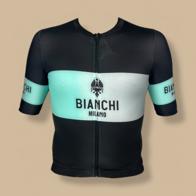 Maillot court de vélo BIANCHI Remastered jersey homme à prix cassé !