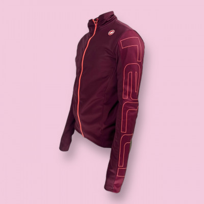 Castelli - veste Transition Women Jacket - BORDEAUX/BRILLIANT PINK