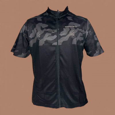 ENDURA - maillot HUMMVEE RAY manches courtes - noir