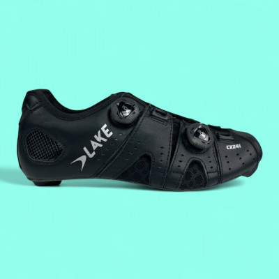 Chaussures de vélo LAKE "CX241" Black à prix cassé, -50% !