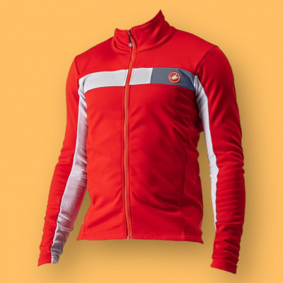 Veste de vélo Castelli 6S Jacket Homme à prix cassé, -50%!