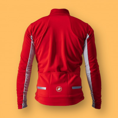 Veste de vélo Castelli 6S Jacket Homme à prix cassé, -50%!