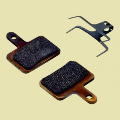 Brake Authority - Paire de Plaquettes 4021B pour Shimano Deore M515 / Tektro Auriga / Giant