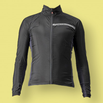 Coupe-vent CASTELLI Gilet Squadra Stretch Vest (noir) à prix cassé !