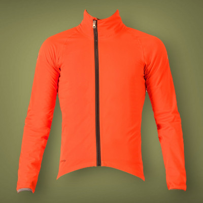 Veste imperméable CASTELLI Gavia Lite Jacket - Orange à prix cassé !