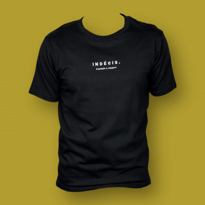 T-shirt Indecis logo basique au meilleur prix ! Coton bio organique