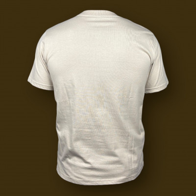 T-shirt lifestyle INDÉCIS blanc logo basique au meilleur prix !