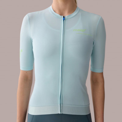 Maillot de vélo MAAP Women's Training jersey Stella Blue à prix cassé
