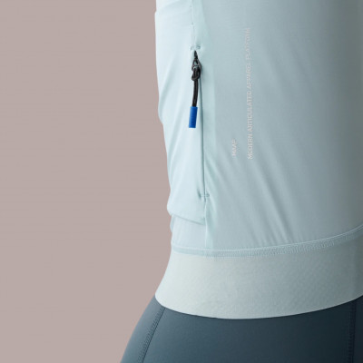 Maillot de vélo MAAP Women's Training jersey Stella Blue à prix cassé