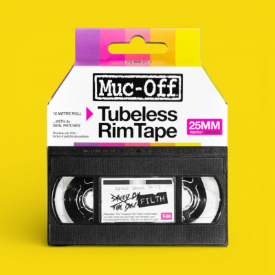 Fond de jante Tubeless Muc-Off Rime Tape 25mm à prix cassé !