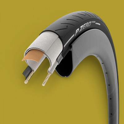 Pneu de vélo route Pirelli PZero Road 700x28 Black à prix réduit!