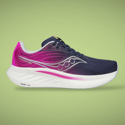 Chaussures de running femme Saucony Ride 18 à prix cassé !