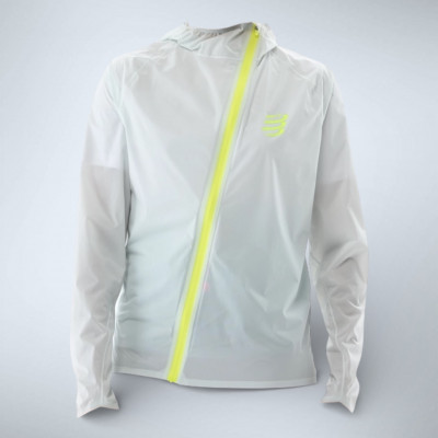 Veste imperméable running femme Compressport Hurricane à prix cassé !