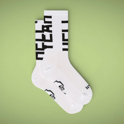 Fingercrossed - chaussettes HELL YEAH 2.0 - WHITE