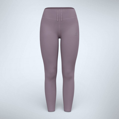 ODLO - ESSENTIALS RUNNING TIGHTS - gray ridge