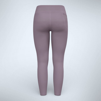 ODLO - ESSENTIALS RUNNING TIGHTS - gray ridge