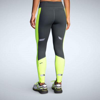 BROOKS - run visible thermal tight women's - asphalt / night life