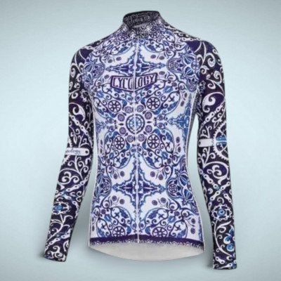 CYCOLOGY - Majolica women's LS jersey