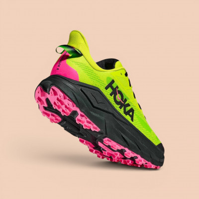 HOKA - Challenger 8 - neon hoka citrus/black