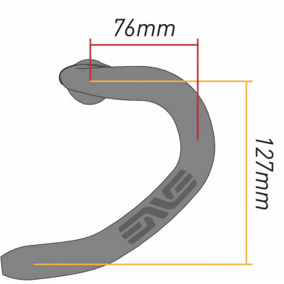 ENVE - Cintre SES AR Carbon Compact / 44cm