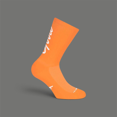 Pacific & co. - Good vibes sock / crew socks performance - orange