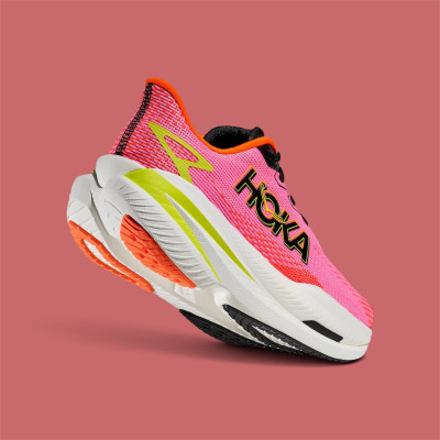 HOKA - Mach X3 W - Neon Rose / Neon Tangerine