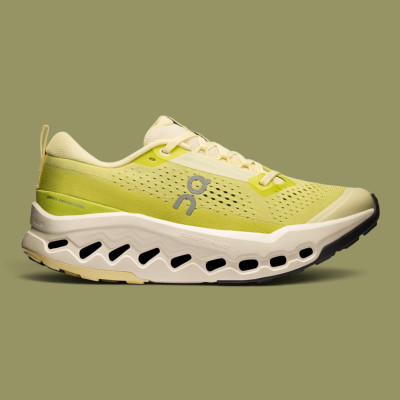 On Running - Cloudsurfer Trail 2 W - Ivory / Lime