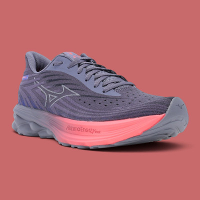 Mizuno - Wave Skyrise 6 Women - Blue Granite/Icelandic Blue/Strike