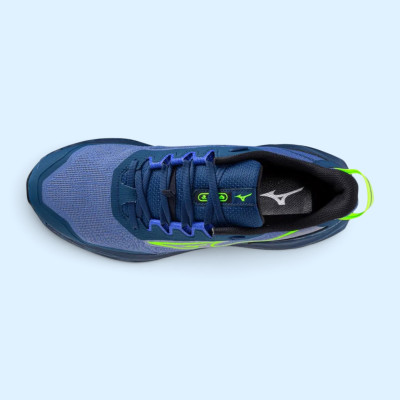 Mizuno - Wave Mujin 11 - Dazzling Blue/Light Yellow/Estate