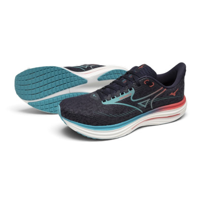 Mizuno - Wave Rider 29 - Odyssey Gray/Capri Breeze/Caly