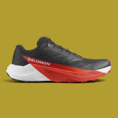 SALOMON - PULSAR - Black/White/Cherry Tomato