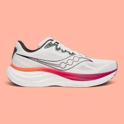 Saucony - Ride 19 - white/crimson