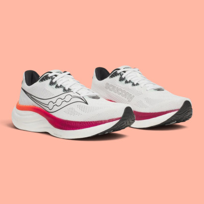 Saucony - Ride 19 - white/crimson