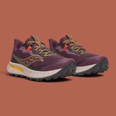 Saucony - Peregrine 15 women - wine/kodiak