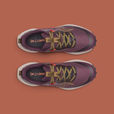 Saucony - Peregrine 15 women - wine/kodiak