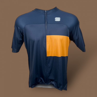 SPORTFUL SNAP JERSEY - NAVY/MOUTARDE (COULEUR 456)