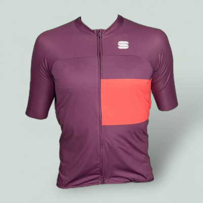 SPORTFUL SNAP JERSEY - PRUNE/CORAIL (COULEUR 569)